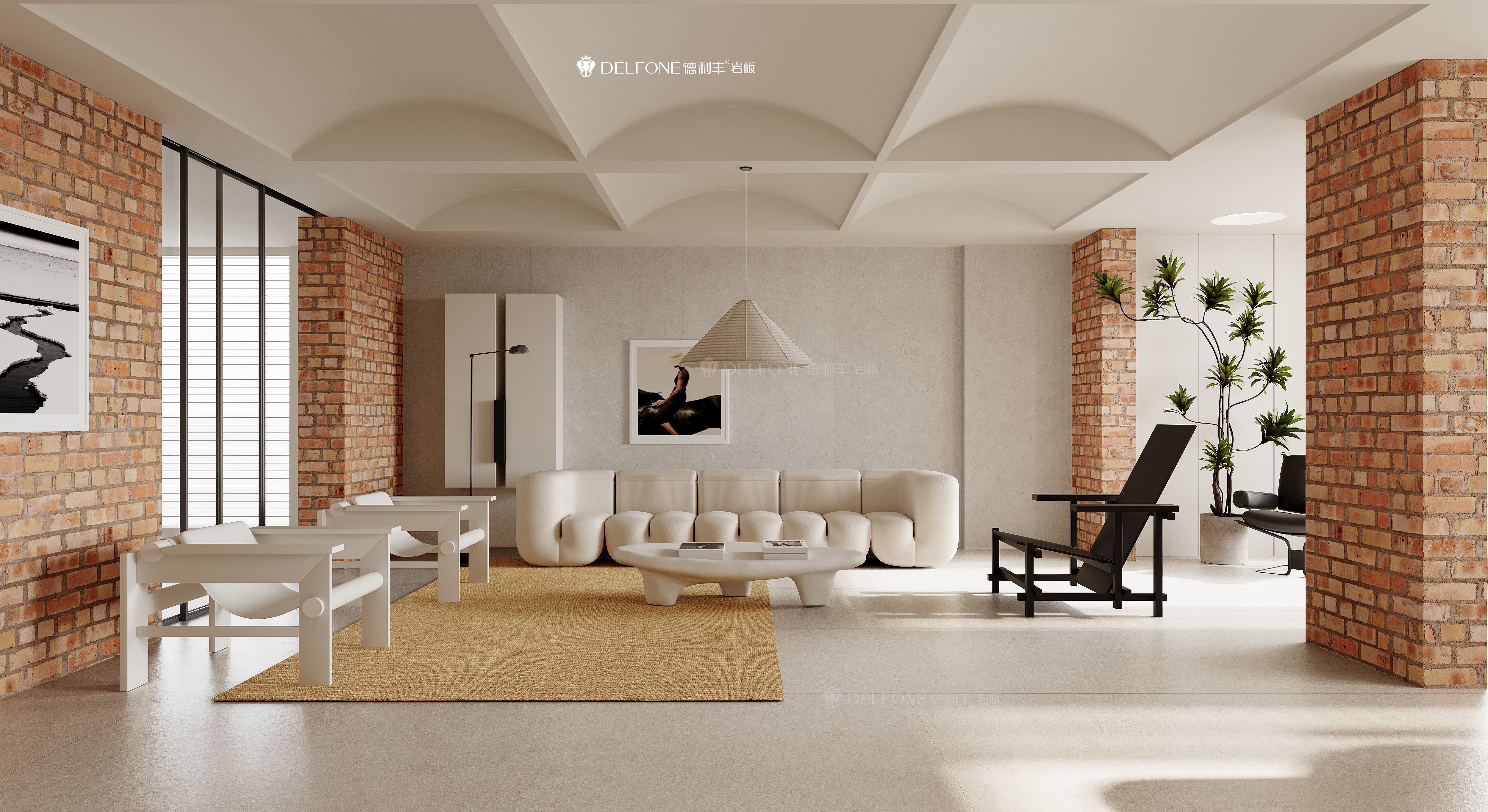 波特兰米白效果图