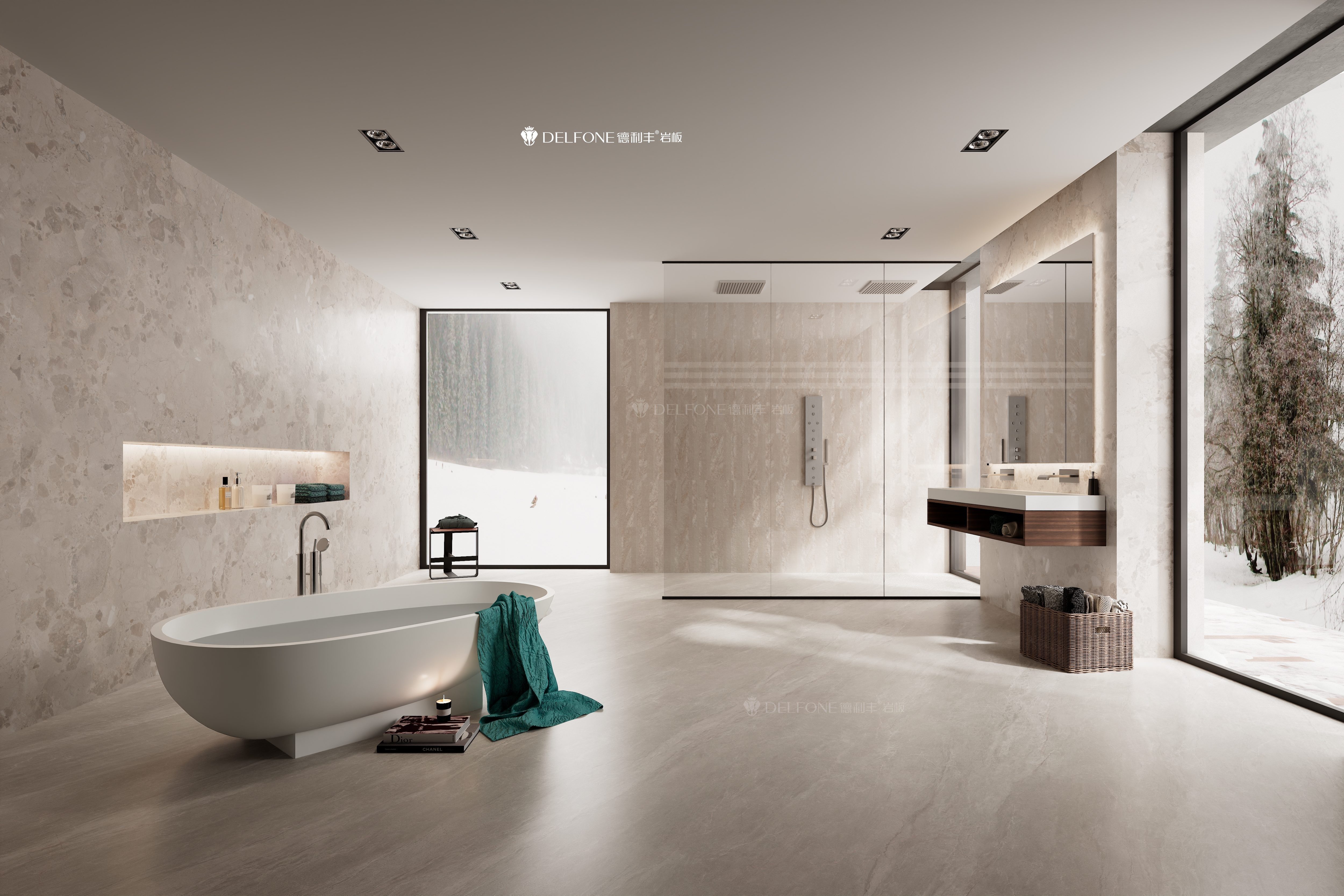 马特拉米白效果图